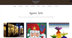 Desktop Screenshot of agoraarts.com